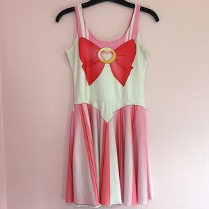Kawaii Pink Sailor Moon Skater Dress (OS/M) ✨